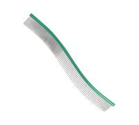 Dog Detangling Comb - Metal Grooming Comb, Curved Dog Comb for Removing Mat | Knots and Loose Hairs, Practical Comb for Dog Grooming - Ideal for Shedding