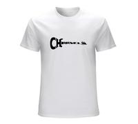 DOG DIAAY Neue Charvel Gitarren T-Shirt Katze Shirts Blank T Shirts T-Shirts for Men's Cotton White M