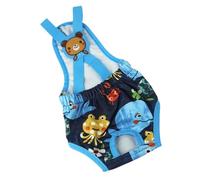 Dog Diaper Female Washable Pants with Suspender | Reusable Doggy Diaper for Home Apartment Indoor Outdoor Travel Car Crate Kennel Yard Park Beach Camping