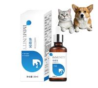 Dog Digestion Supplements - 30ml Cat Health Nutrition Product - Natural Pet Immunity Boost Drops for Daily Routine Home Travel Kitten Puppy Adopters Breeders Vet Hospital Clinic Visitors