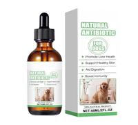 Dog Digestive Support Liquid | 60ml Dog Immune Support Drops | Nutrition Supplement for Dogs, Natural Supplement, Pet Supplies