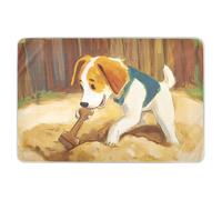 Dog Digging for Bones Potty Training Pee Pad Highly Absorbent Potty Training Cover Skin-Friendly Pee Mats for Baby Boys Girls , 52" L x 34" W
