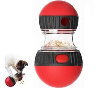 Dog Dispensing Cognitive Toy Pet Treat Food Dispenser Boredom Ball Toys Keep Busy Puzzle Interactive Feeder Toy with Adjustable Food Dispenser Suitable for Small Medium Large Dogs, Not for Chewing