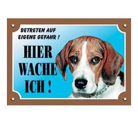 Dog display sign Nobby Pet Beagle