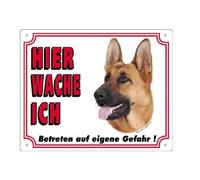 Dog display sign Nobby Pet Deutscher Schäferhund Braun