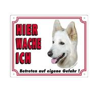 Dog display sign Nobby Pet Deutscher Schäferhund Weiß