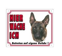 Dog display sign Nobby Pet Malinois