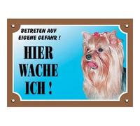 Dog display sign Nobby Pet Yorkshire Terrier