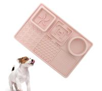 Dog - Dogs Slow Feeder, Dog Food Lick Pad | Promoting Healthy Habits Reusable Dogs Relief with Suction Cup, Harmless Soft Dog Slow Feeder Bowl for Dogs & Pets
