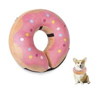 Dog Donut Collar, 1PCS Recovery Collars for Dogs, Inflatable Dog Adaptil Collar Cone Inflatable Collars for Dogs for After Surgery(Pink)
