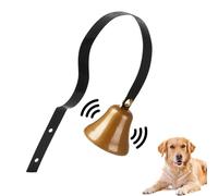 Dog Door Bell - Brass Go Outside Dog Bells, Vintage Loud Pet Training Toy for Puppies | Housetraining Aid for Medium Large Dogs Cats Kitten | Indoor Outdoor Home Bedroom Dogs Training Accessory