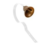 Dog Door Bell, Brass Go Outside Training Bell, Vintage Loud Pet Communication Tool for Puppies, Medium & Large Dogs, Cats, Kittens, Home Entry, Housetraining, Bedroom, Patio Use