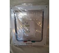 Dog Mate Dog Flap - White - Medium