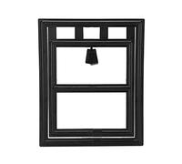 Dog Door for Screen Doors, Pet Entry for ScreenDoors Small and Medium Sized Cats Dogs, Passage Opening Easy DIY Installation (Small size (Japanese style))