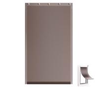 Dog Door Replacement Flaps Compatible with Baboni, Large Replacement Flap for Pet Doors with Screws, Flexible and Durable, Weather Resistant Door Flaps for Doggie and Cat (10 1/8" X 16 7/8")