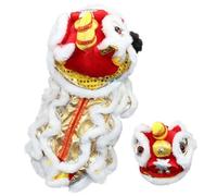 Dog Dragon Costume Cute Soft Dance Dog Costumes Fun Clothes with Beast Horn Chinese New Year Cat Costume for Dogs Pet Dragon Dance Clothing for Holiday & Cosplay, M