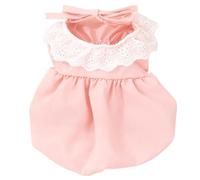 Dog Dress, Cute Soft Polyester Sleeveless Puffy Dog Skirt with Lace Collar Breathable Comfortable Princess Dress for Indoor Pets