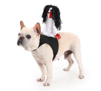 Dog Dress Up Killers Sadako Clothes Puppy 3D Long Hair Cosplay Outfit