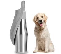 Dog Drinking Bottle for On the Go - 750 ml Water Bottle Dogs for On the Go Water Bottle Dog Leak-proof & Robust Stainless Steel Double-Walled Vacuum Insulated Dog Drinking Bottle to Go