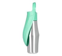 Dog Drinking Bottle for On the Go Water Bottle for Dogs 750 ml Stainless Steel Drinking Bottle Dogs for On the Go Leak-Proof Portable Pet Water Bottle for Travel, Parks, Camping, Hiking