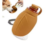 Dog Drinking Bottle, Leak-Proof Pet Food Container - Portable Water Bottle for On the Go, for Cats, Puppies, Hamsters, Transport Boxes, Cages, Kennels, Outdoor Activities and