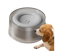 Dog Drinking Bowl - 1200 ml with Floating Feeding Disc - Leak-proof Drinking Bowl for Dogs, for Small, Medium and Large Pets at Home, Home, Travel, Camping, Picnic