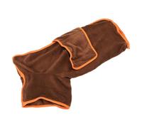 Dog Drying Coat, Pet Dog Cat Bath Robe Towel Super Absorbent Soft Thick Fast Drying for After Bath Swim or Rainy Day with Ultra Absorbent Material (S)