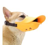 Dog Duck Mouth Cover | Adjustable Anti-Called Pet Muzzle | Duckbill Silicone Mouth Cover to Prevent Barking, Biting, and Chewing