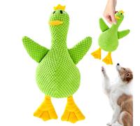 Dog Duck Toy - Squeaky Plush Puppy Toys for Dogs | Teething Stuffed Interactive Animal Doll for Pet Training Function Home Indoor Playtime Bedtime Travel Companion