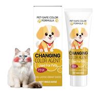 Dog Dye - Natural Long-Lasting Pet Supplies - Dog Safe Color Changing Hair Dye | for Puppies Kittens Home Travel Stage Cosplay Grooming Shows Night Walks Photoshoots Holiday