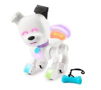 DOG-E Interactive Robot Dog with Colourful LED Lights, 200+ Sounds & Reactions,
