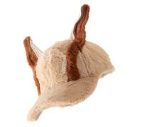 Dog Ear Baseball Hat 2000s Popular Plush Baseball Hat Breathable Octagonal Hat Long Brims Hiphop Dancing Hat All Age
