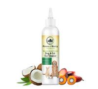 Dog Ear Cleaner for Itching, Head Shaking, Odor, Wax and Discharge.Non-Irritating Ear Cleaner for Dogs and Cats Helps Ear Mites, Yeast, Bacteria, and Dog Ear Problems.