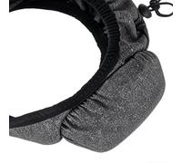 Dog Ear Cover - Adjustable Pet Head Wrap, Gentle Sound Reduction, Lightweight Comfortable Design, Multi Purpose Protective Gear | Sensitive Dogs Travel Walk Vet Outdoor Noise Calm Safety Peace