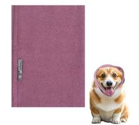 Dog Ear Cover for Anxiety Relief, Happy Hood Dog Calming Hood for Grooming and Bath Drying Dogs Ear Protection for Anxiety Relief, The Grooming and Force Drying Head Protection Dogs Ears Muffs Noise