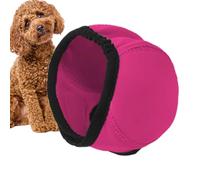 Dog Ear Cover - Noise Protection No Flap Ear Wrap,Waterproof, Adjustable Anti-Slip Earmuffs Snood for Bath, Firework, Pet Grooming, Swimming