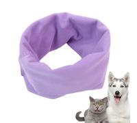 Dog Ear Cover Snood | Calming Soft Pet Hood, Dog Neck and Ear Cover Warmer For Small Medium Large Breeds Hair Cutting Shower Bathroom Walking Outdoor Activities Use, Protection