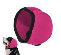 Dog Ear Covers, Dog Calm Hoodie, Dog Quiet Ear Noise Protection, Waterproof Earmuffs, Anti-Slip Adjustable Snood for Pet Grooming, Bathing, Fireworks