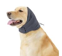 Dog Ear Covers EarMuffs Calming Hoodie Head Sleeve Ear Protector Soft Polyester Calming Snood Puppy Ears Cosplay