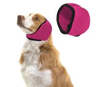 Dog Ear Defender, Adjustable Dog Head Cover Noise Cancelling Pet Calming Hood for Winter Bathing Water Play Protection