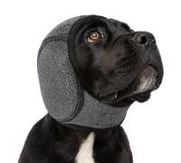 Dog Ear Defenders, Dog Ear Protectors From Grass, Wraparound Ears Muffs Hood for Cold Weather Walks, Soft Stretch Fabric for Wind Outdoor Wear Canine Hood Dogs Warmer Pet Wrap Wind Walk