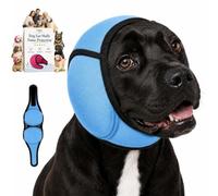 Dog Ear Muffs Noise Protection, 2026 Adjustable Soft Dog Fireworks Ear Muffs for Thunder Grooming Bathing Travel, Small Medium Large Dogs (pink, S)