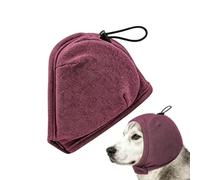 Dog Ear Muffs, Noise Protection Adjustable, Elastic Calming Hoodie