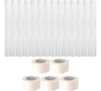Dog Ear Stand Up Tape with Soft Foam Rods and 2.5cm Adhesive Tape 30 Pieces for Small and Medium Dogs