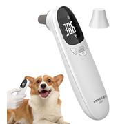 Dog Ear Thermometers - Vet Tech Supplies,Veterinary Thermometers, Accurate Puppy Fever Detection Device, Pet Supplies For Dogs, Clear Led Display, Double-Mode Design For Cats, Pigs, Cows