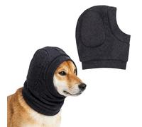 Dog Ear Wrap, Elastic Puppy Ears Cover for Thunderstorm, Fireworks, Sound Reducing Non-Slip Pet Head Warp for Small-Medium Pets