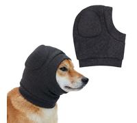 Dog Ear Wrap, Elastic Puppy Ears Cover for Thunderstorm, Fireworks, Sound Reducing Non-Slip Pet Head Warp for Small-Medium Pets