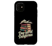 Dog-eared And Dangerous Funny Book Lover Reading Case for iPhone 11