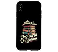 Dog-eared And Dangerous Funny Book Lover Reading Case for iPhone XS Max
