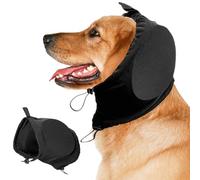 Dog Ears Cover, VEGCOO Adjustable Dogs Ear Protectors Noise Protection Quiet Calm Dogs, Comfortable Dog Ears Muffs for Bathing Grooming Thunder Fireworks Anxiety Relief (XL)